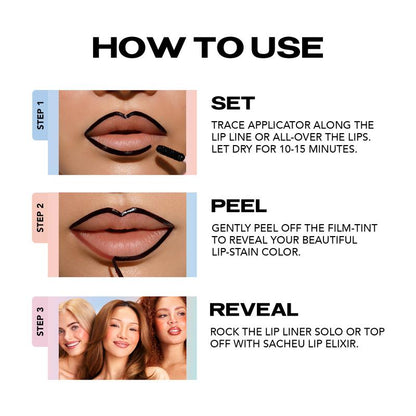 PEEL-OFF LIP LINER STAIN - ALL DAY & NIGHT LIPLINER