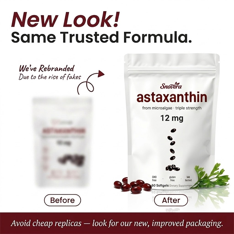 Snovera Astaxanthin 12mg Softgel