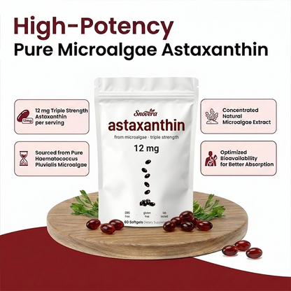 Snovera Astaxanthin 12mg Softgel